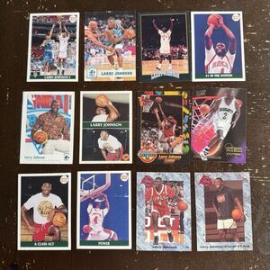 Larry Johnson 12 Card Lot